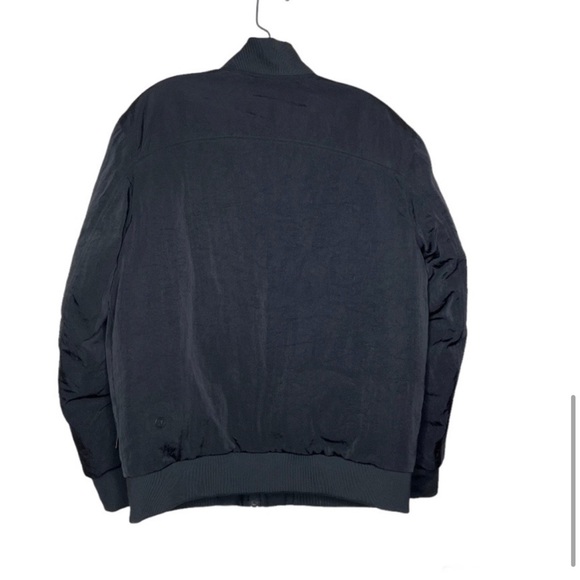 Lululemon Roam Far Bomber Jacket Black Reversible Goose Down Jacket Size 8 - Picture 3 of 7